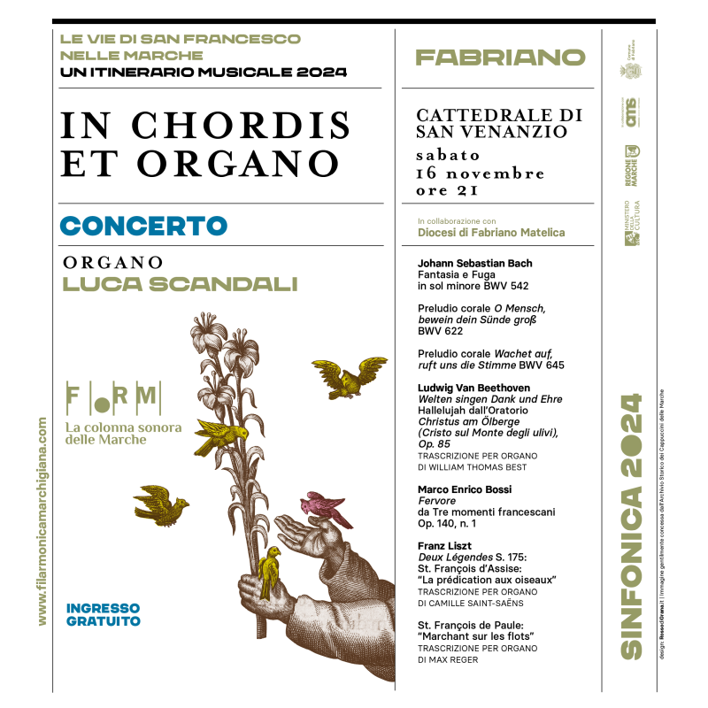 IN CHORDIS ET ORGANO Fabriano 16 novembre 1080x1080 x social