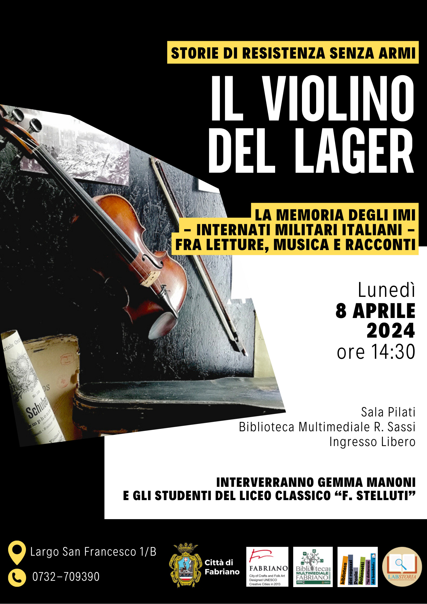 Il Violino Del Lager locadina jpg