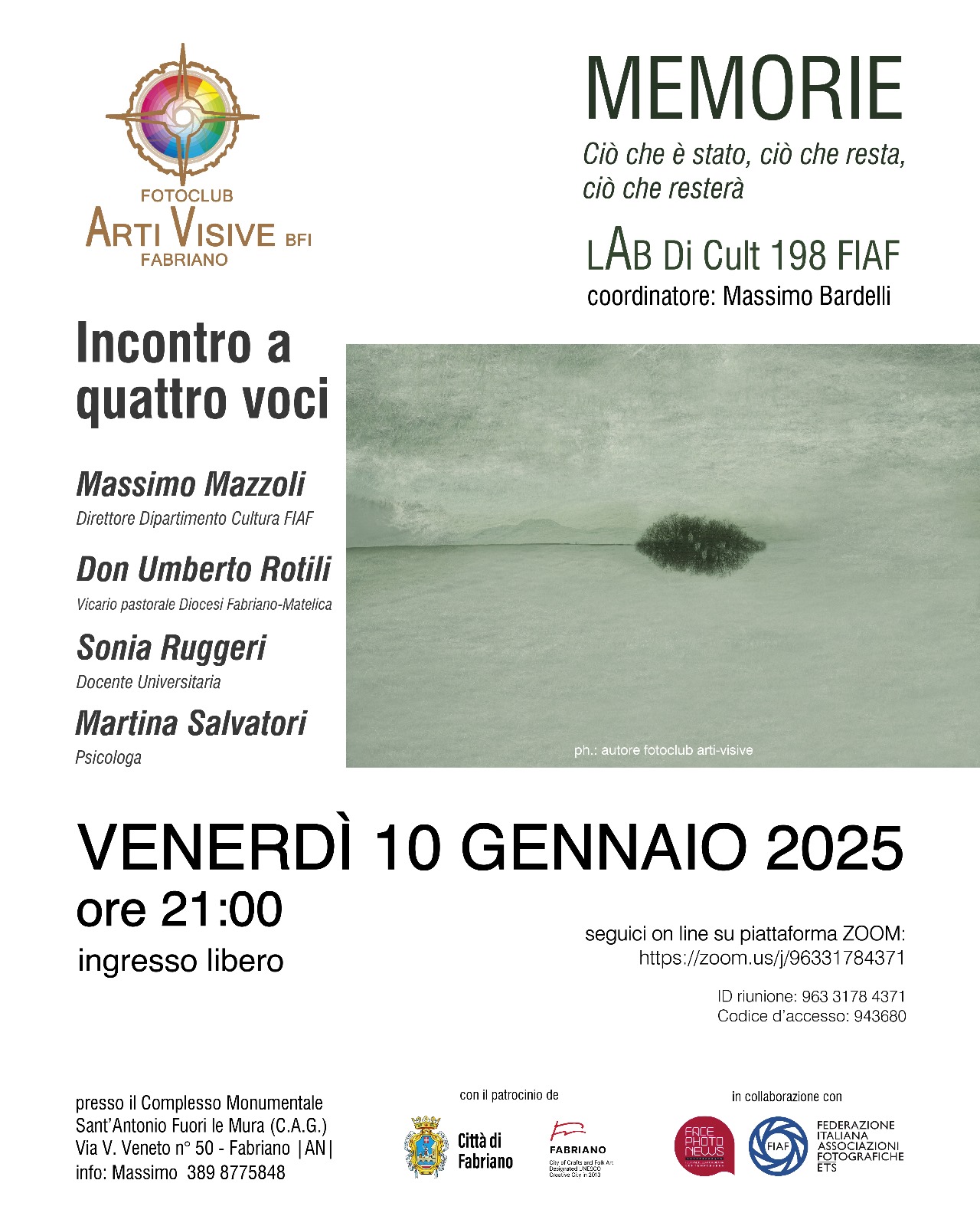 LOCANDINA INCONTRO A 4 VOCI CAG 10.01.2025