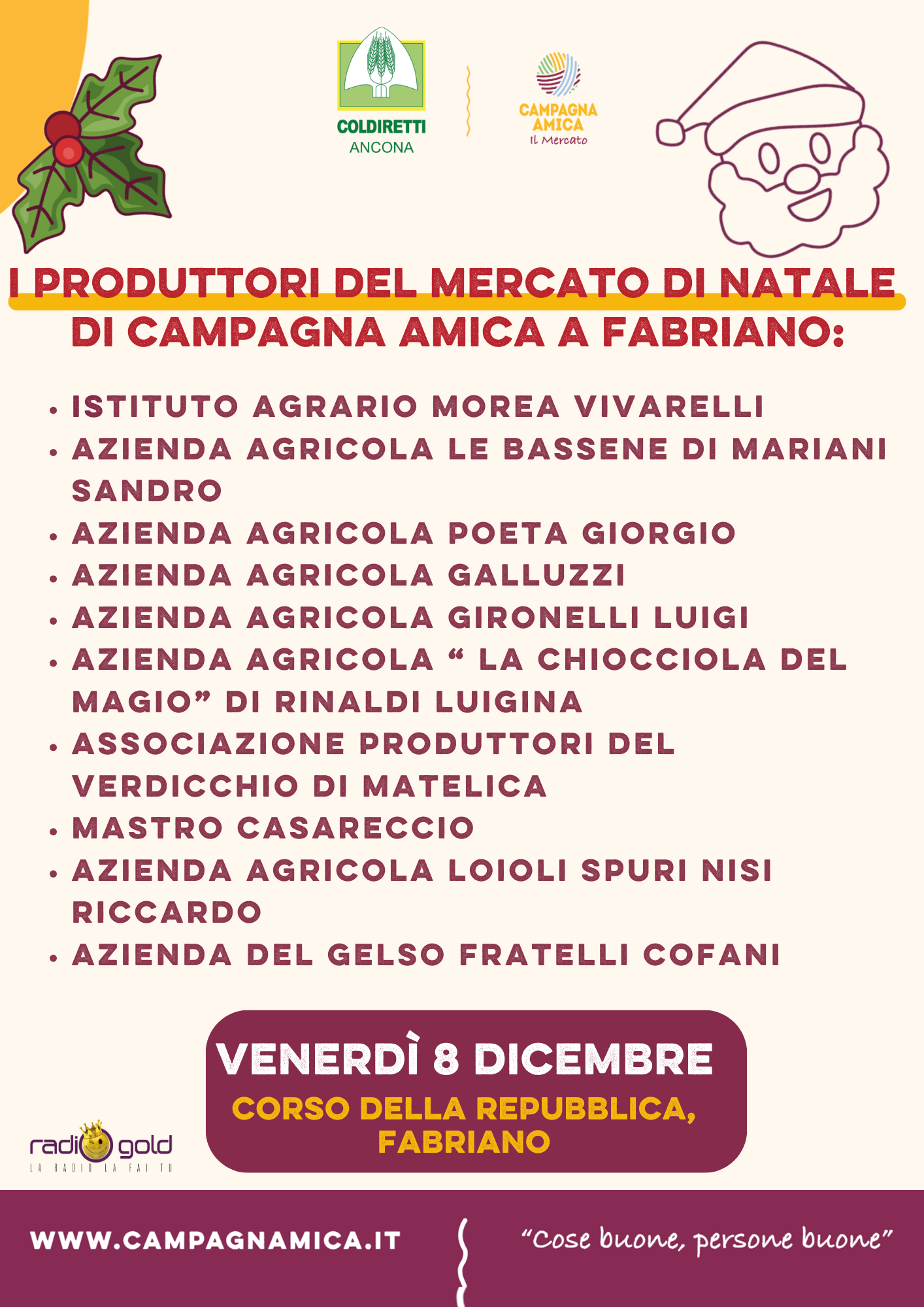 Locandina Fabriano 8 Dicembre Ditte 