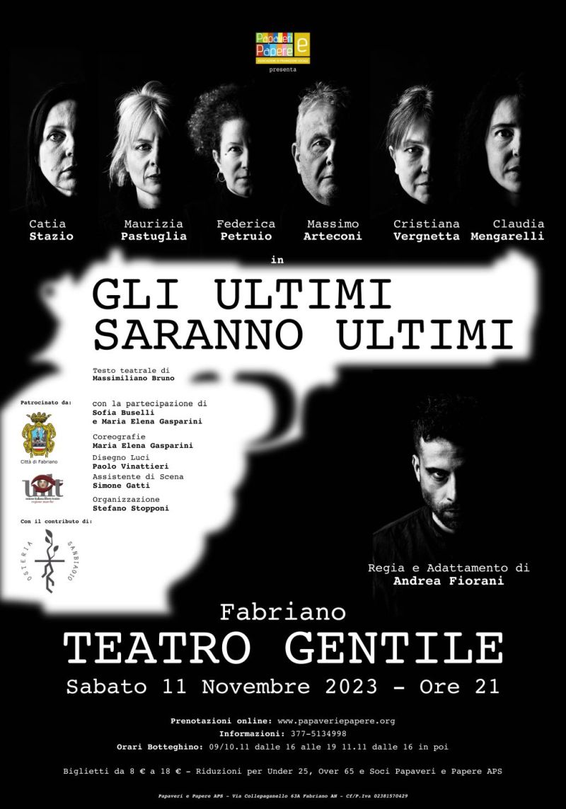 Locandina gli utlimi saranno ultimi