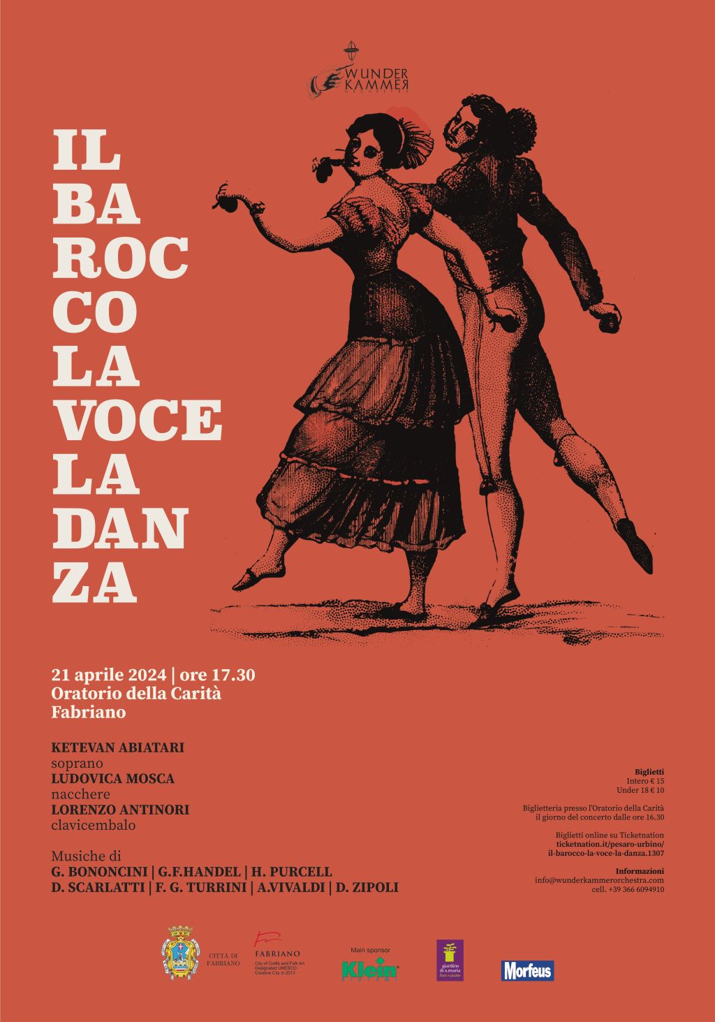 Manifesto Il Barocco la Voce la Danza page 0001