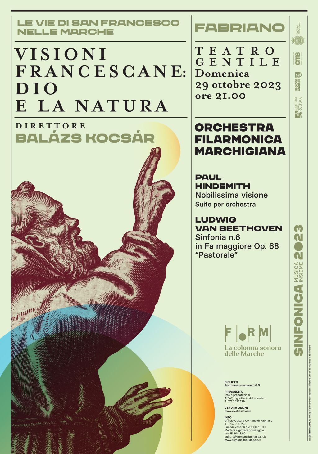 VISIONI FRANCESCANE DIO E NATURA locandina