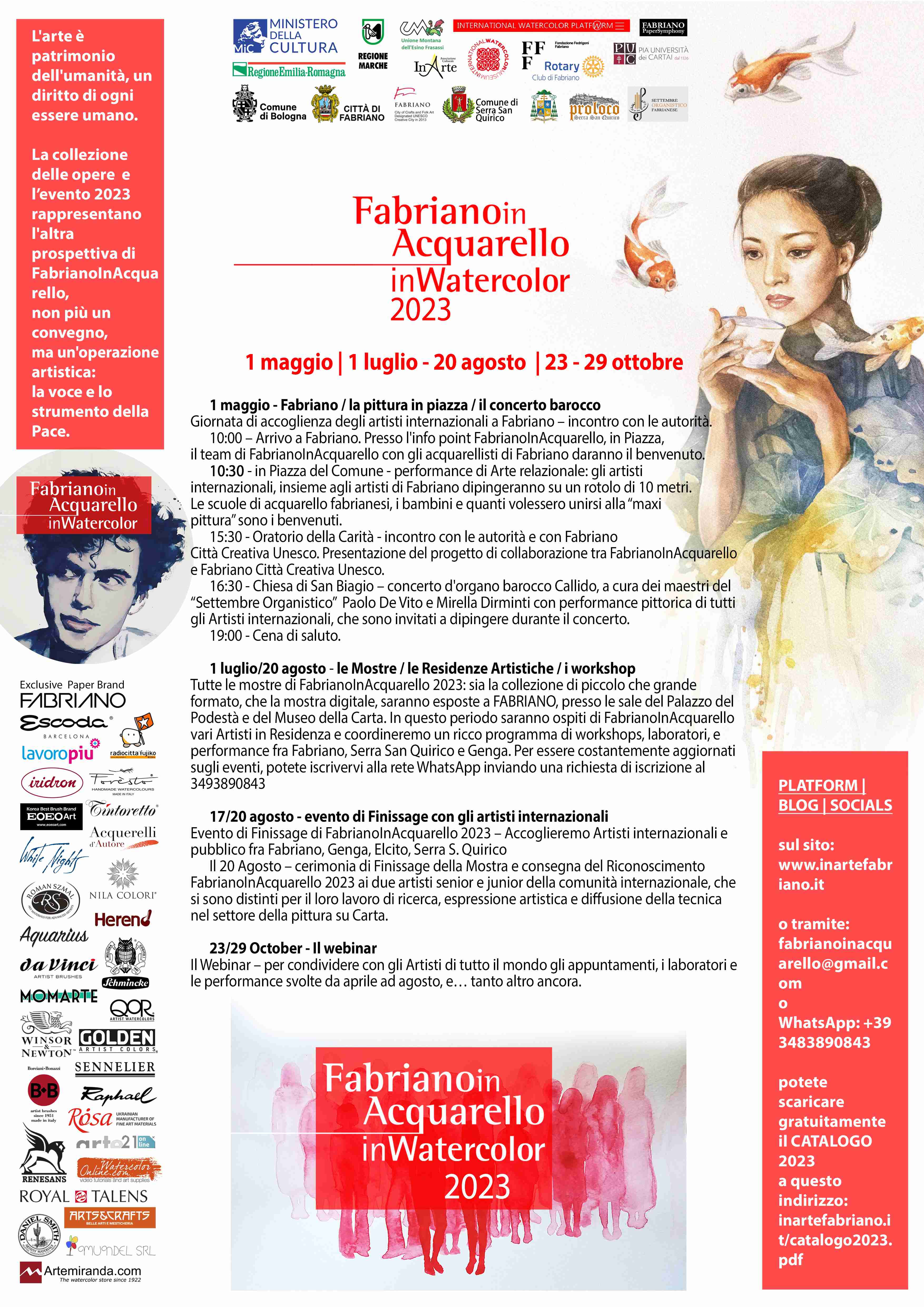 01.05.2023 fabriano in acquarello
