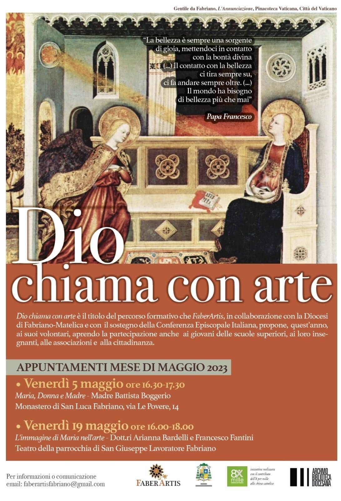 05.05.2023 DIO CHIAMA CON ARTE