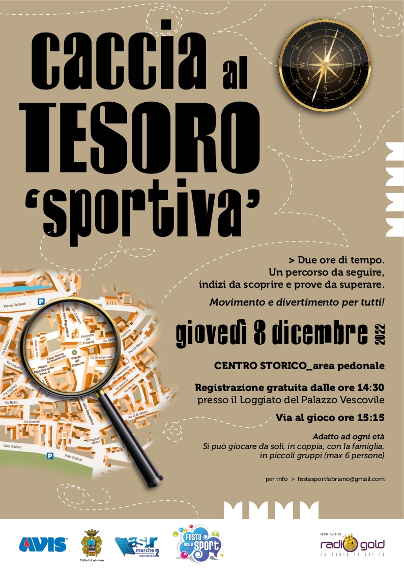 08.12.2022 caccia al tesoro sportiva