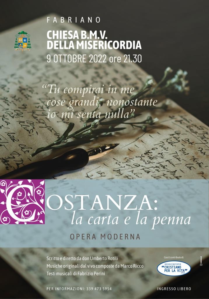 09.10.2022 musical suor Costanza