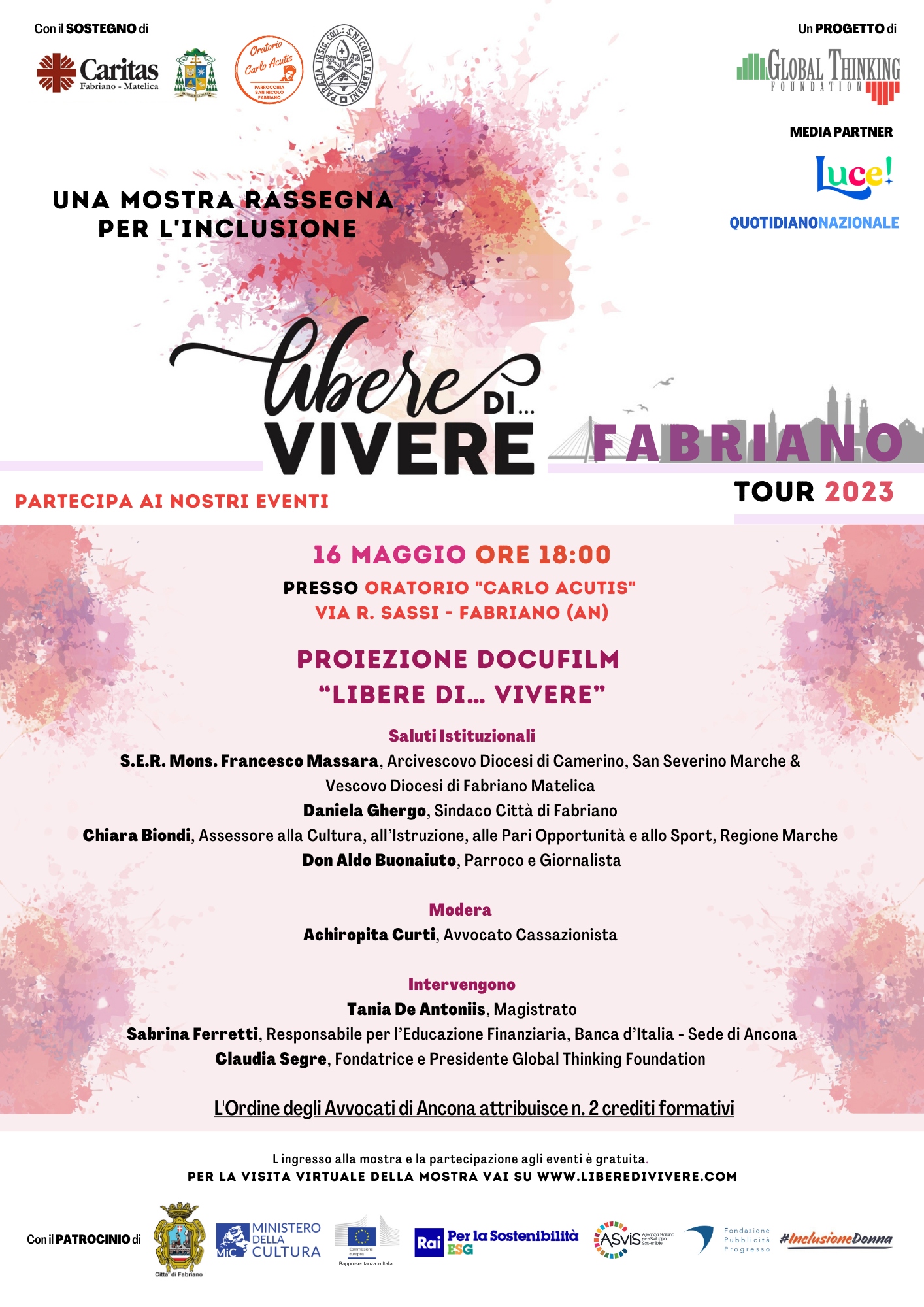 16.05.2023 LIBEREDI VIVERE