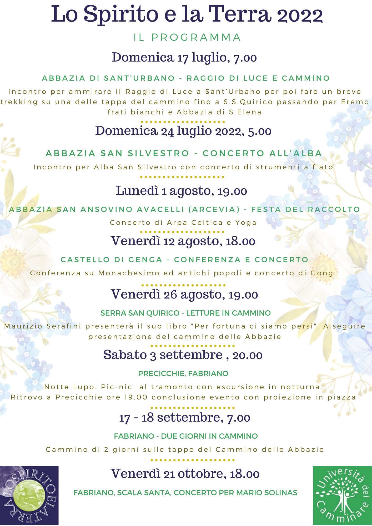 17.09.2022 due giorni in cammino