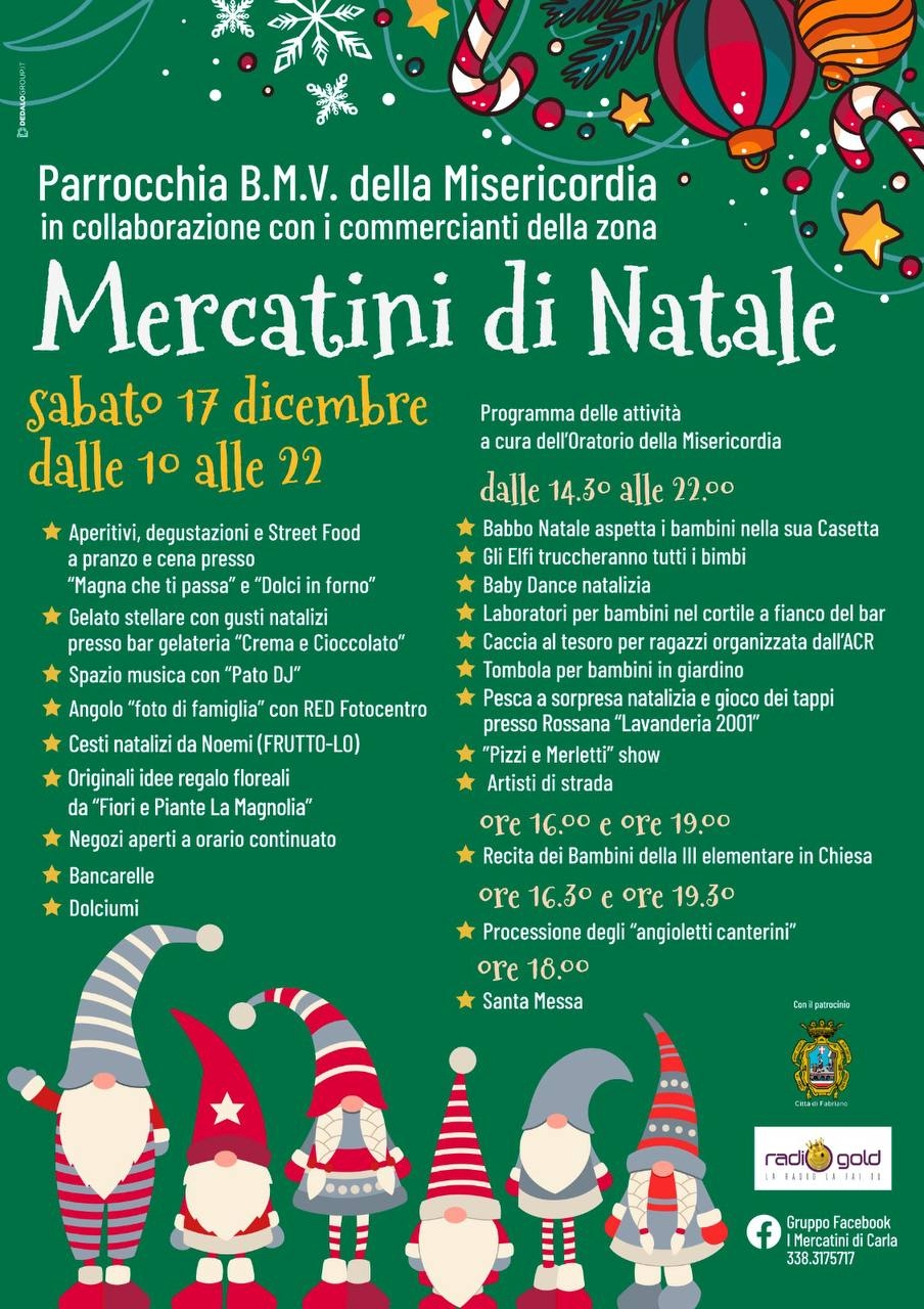 17.12.2022 mercatini Mise