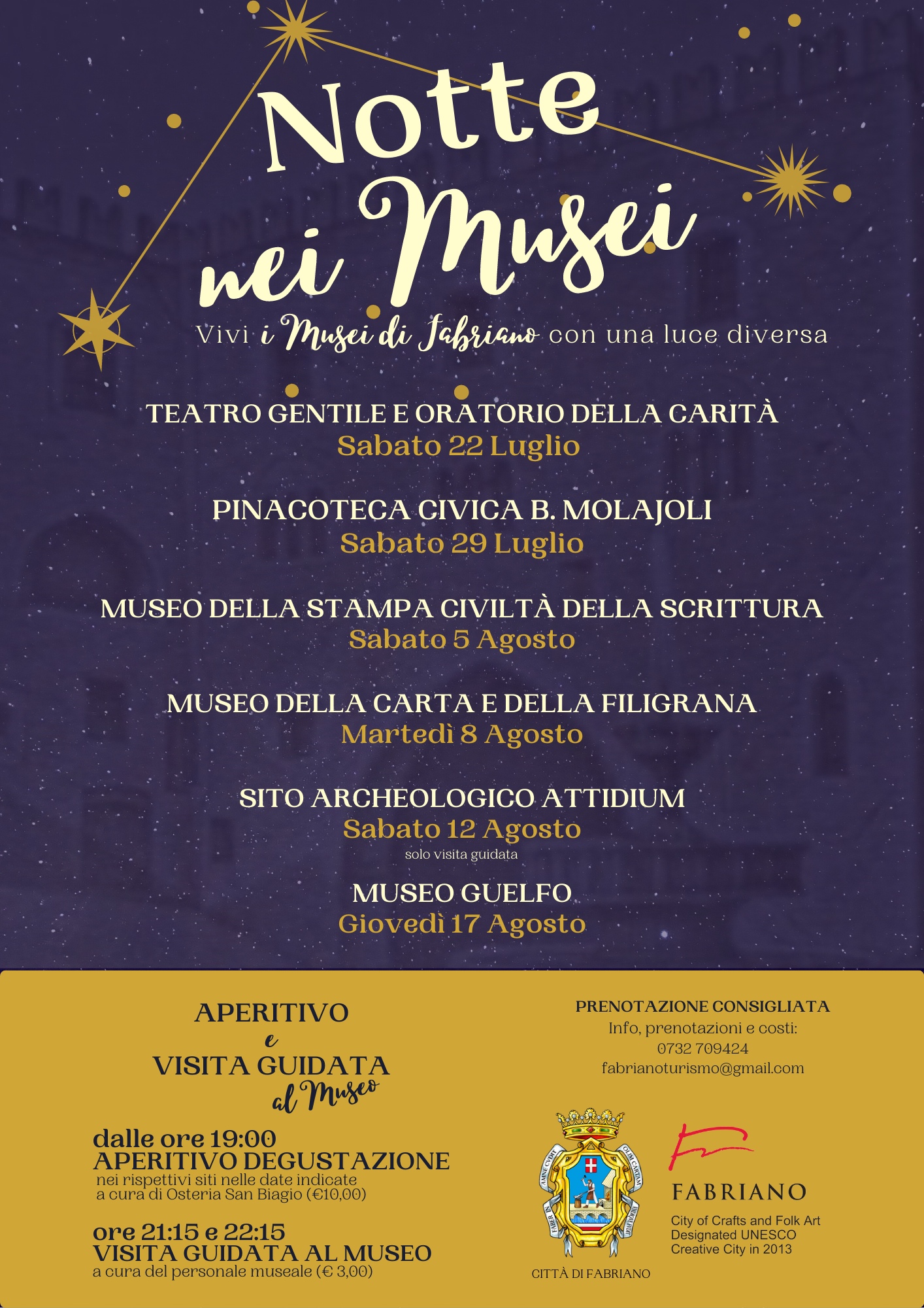22.07.2023 Notte nei Musei