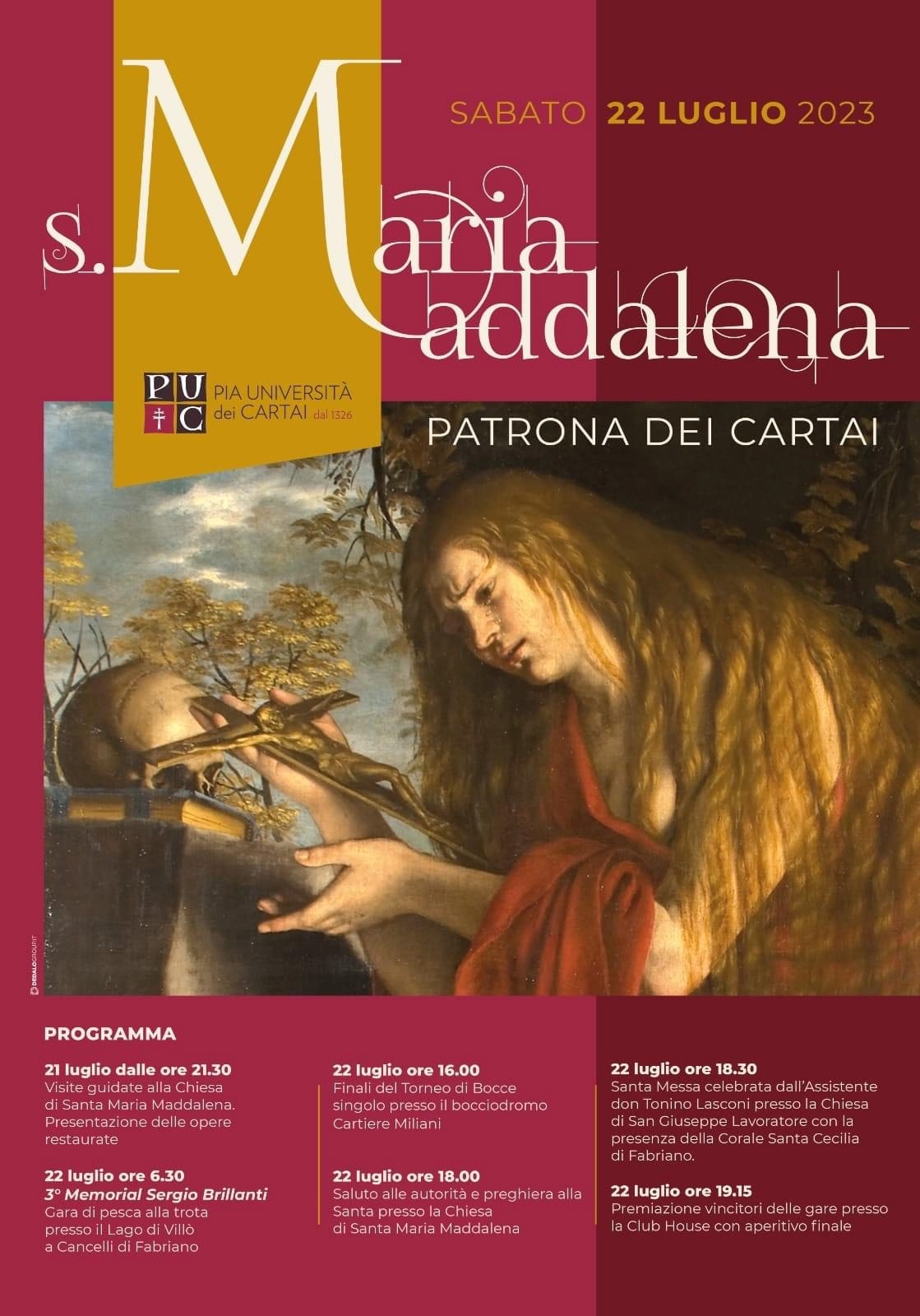22.07.2023 Santa Maria Maddalena
