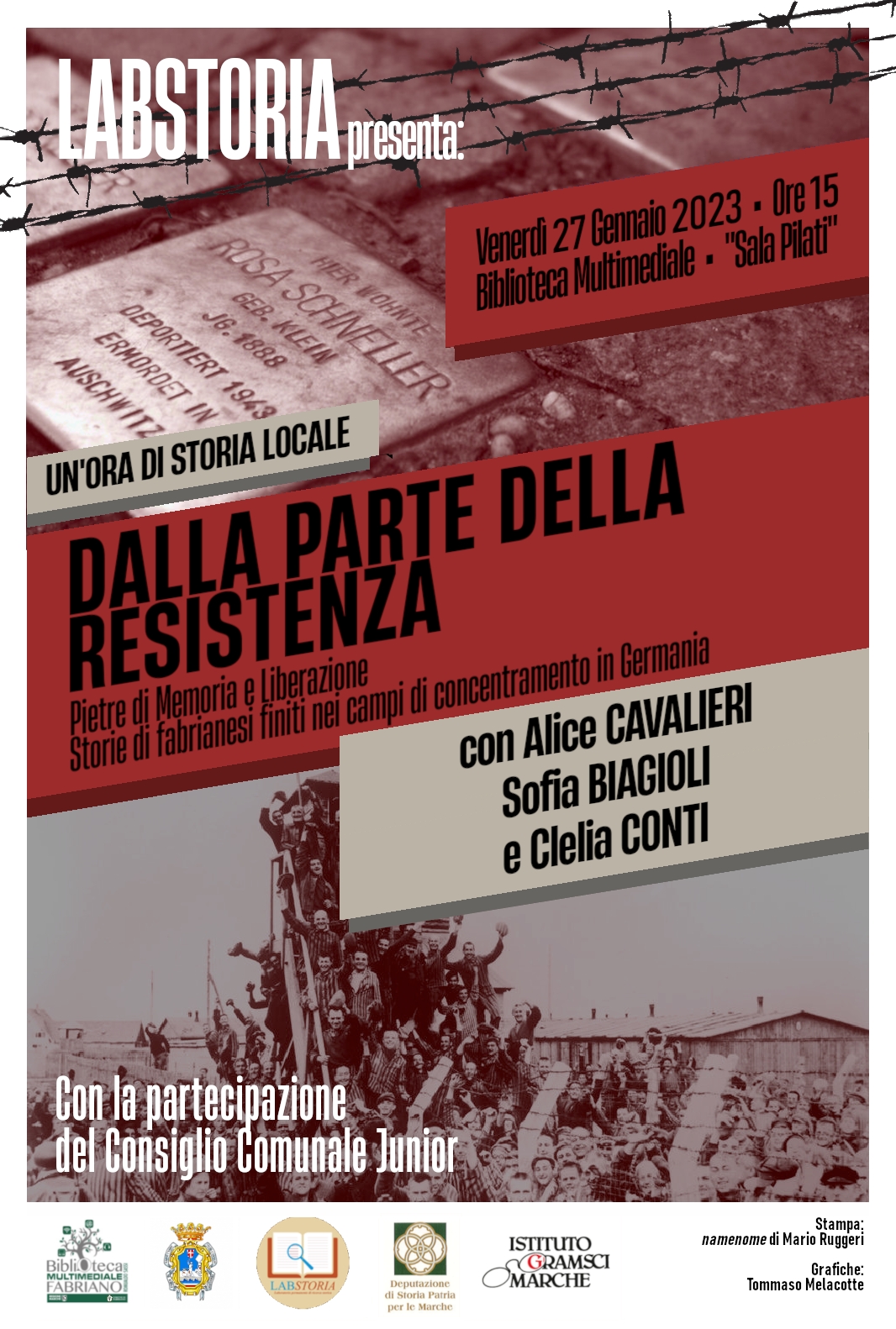 27.01.2023 Dalla Parte della Resistenza