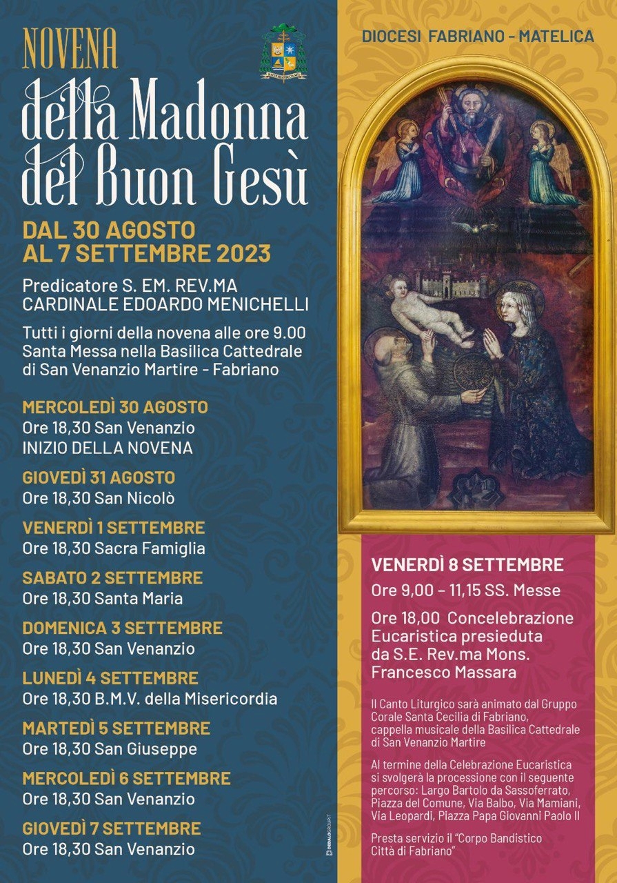 30.08.2023 novena Madonna Buon Gesu