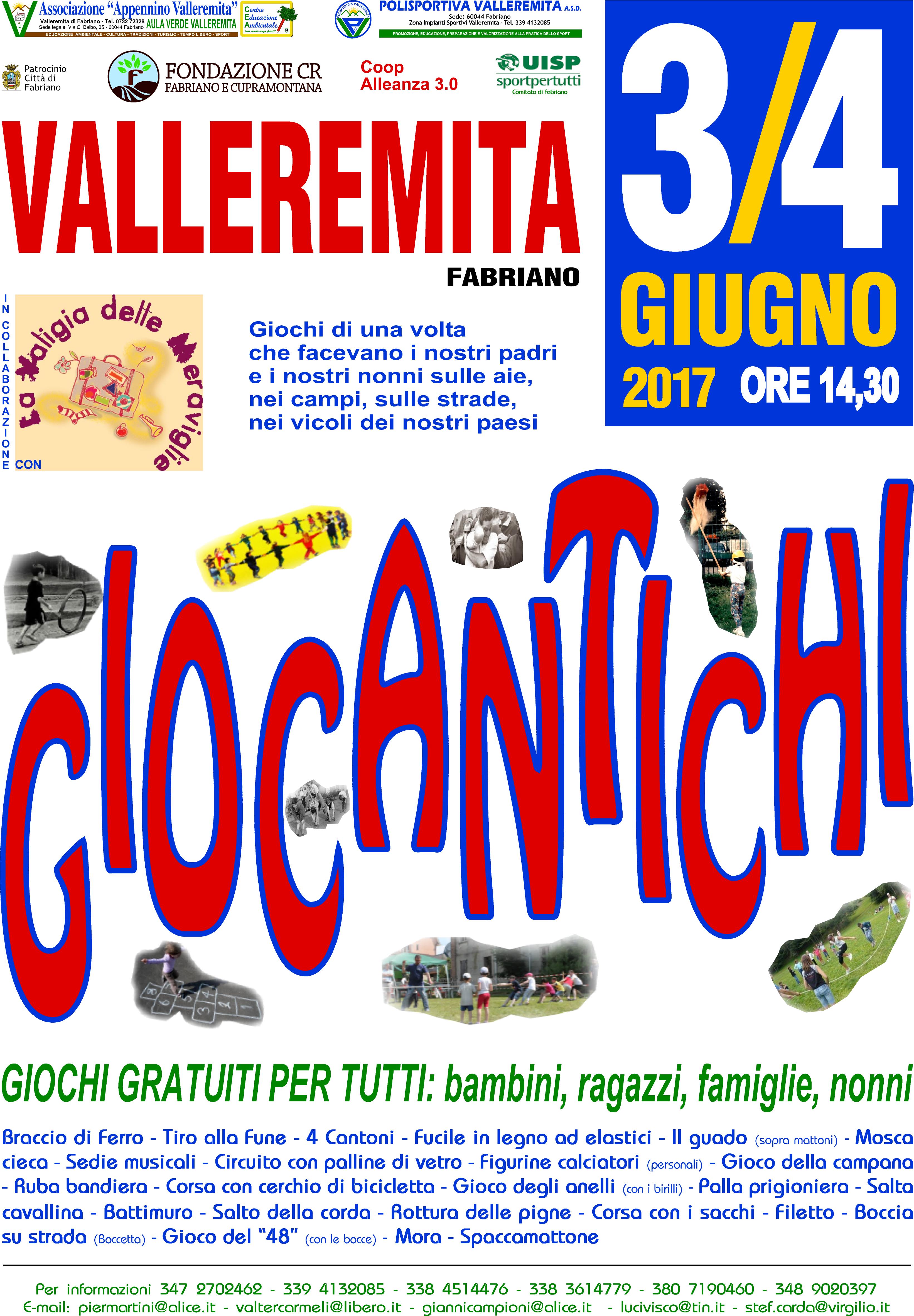Manifesto Giochi finito trac