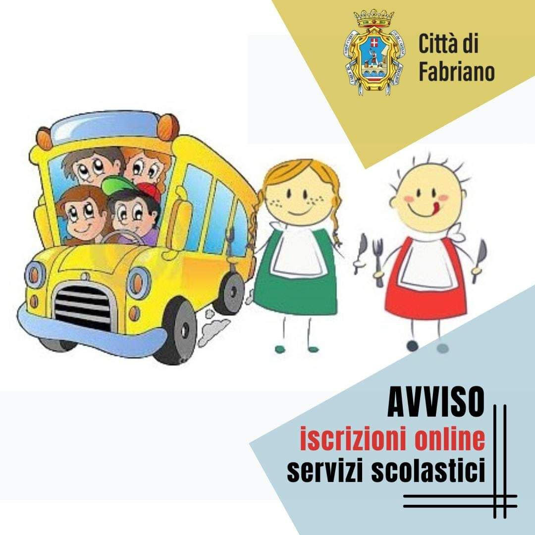 SOLLECITO ISCRIZIONE AI SERVIZI DI REFEZIONE E TRASPORTO SCOLASTICO