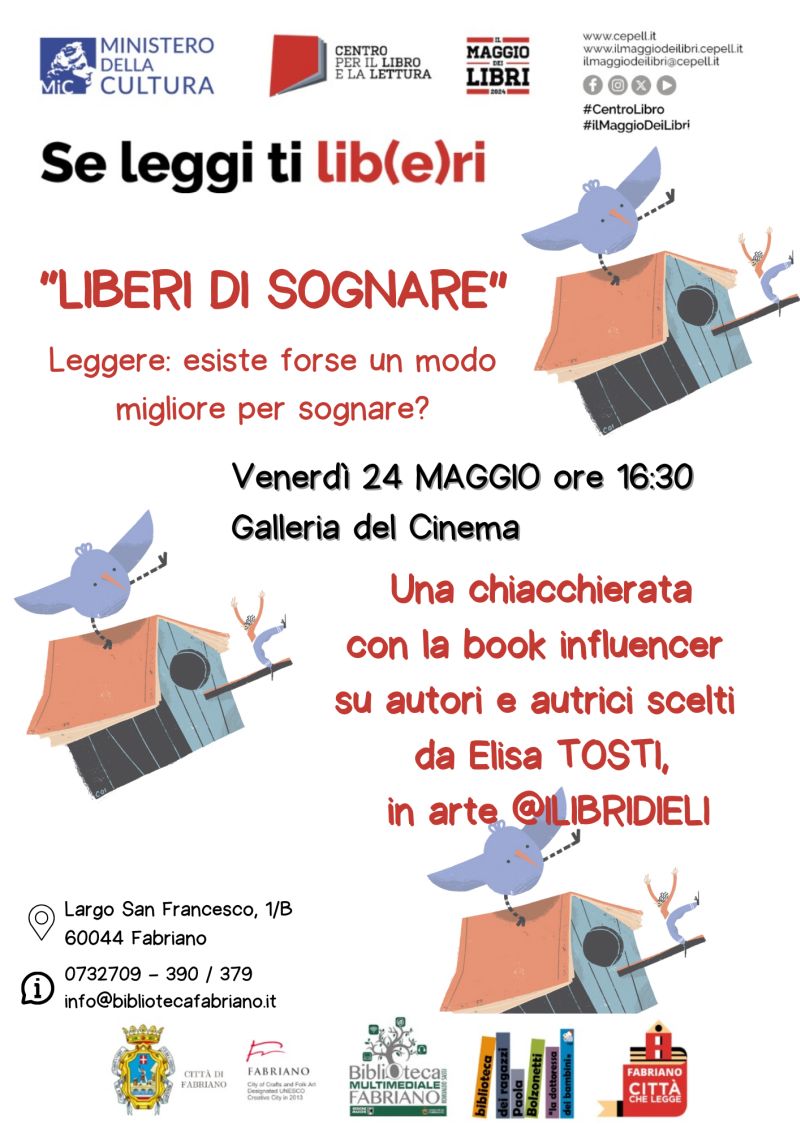 liberi di sognare i libri di eli