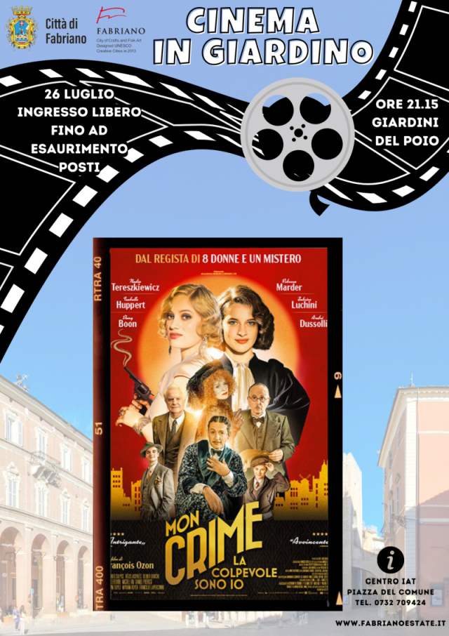 locandina cinema 26 luglio